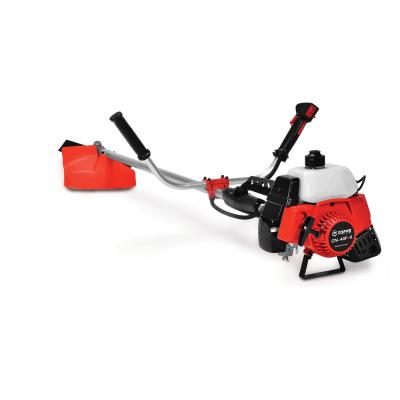 China comfortable 2-Stroke TOPWE sidepack design 2 in 1 gasoline brush cutter machine for sale