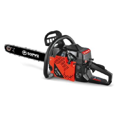 China Gasoline 2-Stroke Saw Wood Cutting Machine 2-Stroke 58CC 2.2KW Power Chainsaw for sale