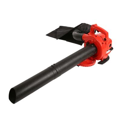 China Gas Blower EBV260 Multi Tool Leaf Blower And Suck 35L Dual Use 26cc Two Circle Blower Lightweight Handheld Bag GS CE Certificated for sale