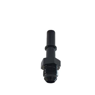 China Hot Selling Aluminum6061 Fuel Adapter Accessory AN6 Connector Quick Connect Male for sale