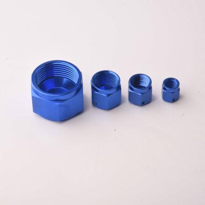 China Automotive Spare Parts AN4 6 8 10 12 Aluminum Alloy A Fit Rocket Cap Block for sale