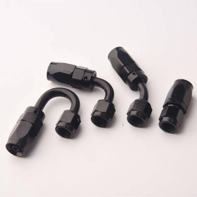 China Automotive Parts Oil Refrigerant Pipe Joint A Series Common Car Aluminum 45/90/180 Elbow for sale