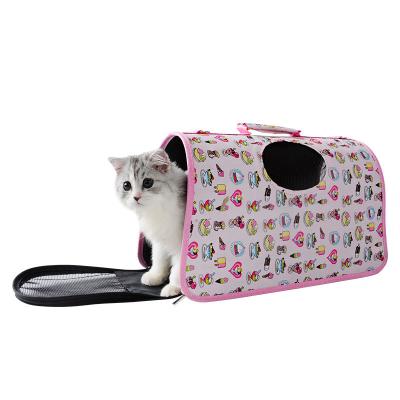 China Amazon Best Seller Pet Carrier Bag One Shoulder Foldable Breathable Travel Bag Dog Carrier Outdoor for sale