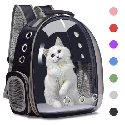 China Breathable Cat Backpack Carrier Bubble Bag Space Capsule Pet Carriers Dog Increasing Backpack Airline Travel Approved Carrier Bag for sale