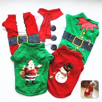 China Wholesale Viable Dog Christmas Multi Hoodie Cat Christmas Cotton Multi Hoodie Coat Christmas Ornament Winter Pet Clothes for sale