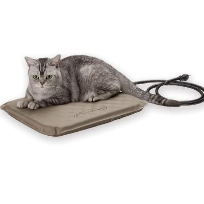 China Wholesale Waterproof Heated Pet Bed With Thermostat And Chew Heavy Duty Steel Rope Pet Heating Pad for sale