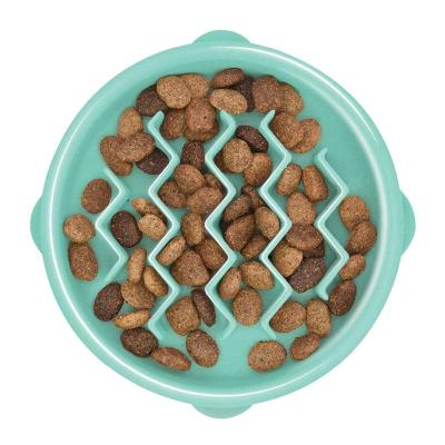 China Stored Dog Durable Food Non-Toxic Prevent Slow Hold Food Eat Pet Driver Dog Bowls for sale