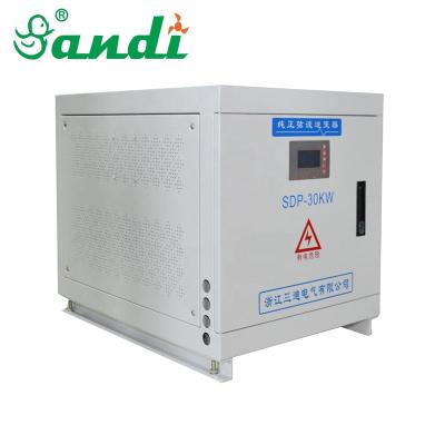 China Automobile Single Phase 30kw Three Phase Power Inverter Train Station For Car / Train / Ship Substation for sale