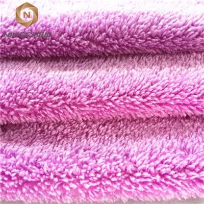 China Fleece Fabric China Sublimation 1000GSM Plush Terry Window Dust Car Drying Cleaning Cloth 40x40Microfiber Compressed Coral Towel for sale