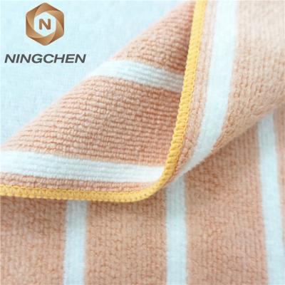 China 2018 New Goods Design Kitchen Dish Microfiber Printed Disposable Tea Towel Microfiber Compressed Towel Items for sale