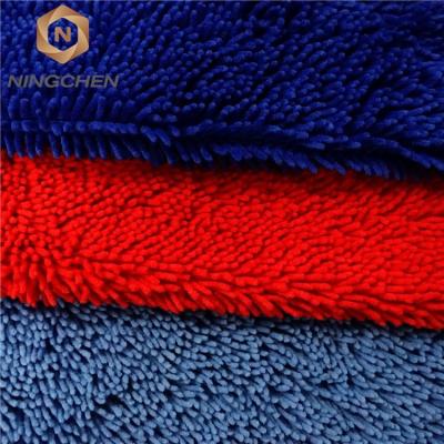 China Durable Multi purpose hot premium chenille fabric scuff-free microfiber waterproof 5 fingers double car wash noodle clean chenille for sale