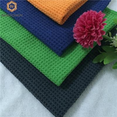 China Compressed Microfiber Cleaning Cloth/Microfiber Auto Cleaning Cloth Knitted Waffle Cleaning Solid Color Kitchen Tea Towel Cloth for sale