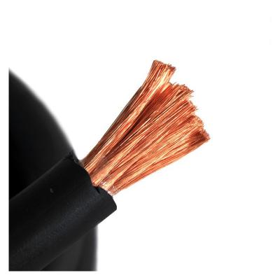 China 200 Degree Heat Resistance Power Cable Manufacturers 300V 750V 35MM XLPE Welding PVC Insulated Copper Wire Electrical Aluminum Line Shielded Welding Cable for sale