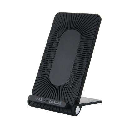 China New 15W 10W Type-C Fast Support Charging Left Fast Mount Qi Wireless Charger for iPhone and Samsung Wireless Charger Stand for De for sale