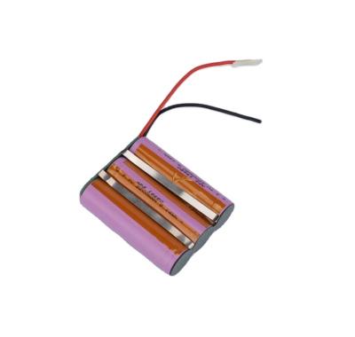 China china 18650 lithium ion battery 11.1V solar cell 2600mAh rechargeable powertrialysis battety for eletronic equipments 65*40*56mm for sale