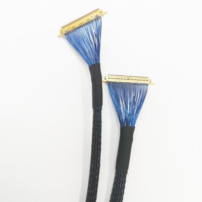 China I-PEX 32awg 20410 Electronic Single Wire 40pin LVDS Main Cable for sale