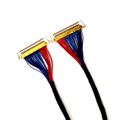 China Electronic LVDS 1ch 6bit cable IPEX 30pin 40PIN 0.5mm pitch for LCD LED panel for sale