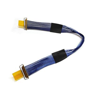 China Camera Interface Electronic Harness 20680 30-Pin LVDS PCB 40awg COAXIAL Cable for sale