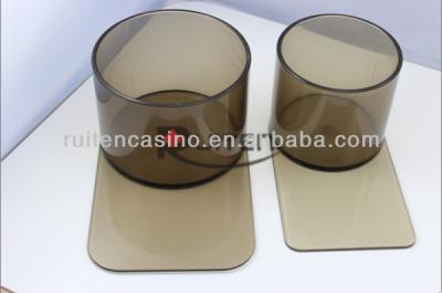 China With Slide Under Plastic Drink Holder With Slide Under Poker Table Cup Holder for sale