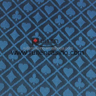 China Waterproof Two Tone Casino Poker Fitted Speed ​​Cloth Waterproof Flammable Flammable Tablecloth for sale