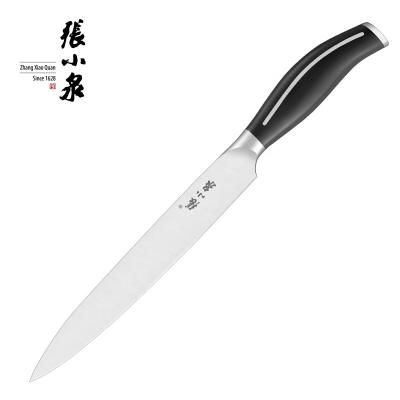 China Sustainable OEM 8 Inch Stainless Steel Kitchen Slicing Carving Knife With Soft ABS Handle for sale