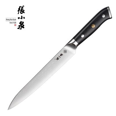 China 67 Viable Layers Of Damascus Salmon Knife 8 Inch Sashimi Kitchen Slicing Knife for sale