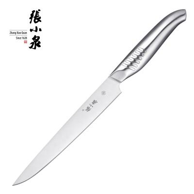 China 8 Inch Sustainable Cutting Knife Meat Stainless Steel Slicing Knife With Hollow Handle for sale