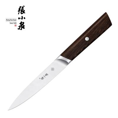 China High Hardness Viable Butcher Forging Tools 5 Inch Handle Wooden Kitchen Knife Fillet Serving Knife for sale