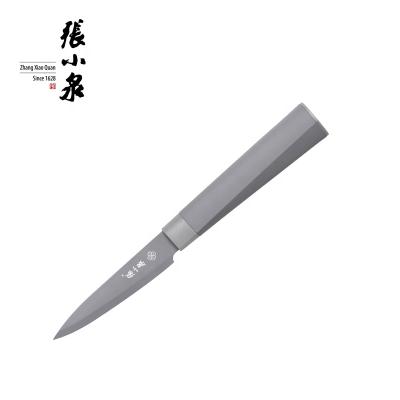 China Viable Cheap Knife TPR Handle Custom Color Stainless Steel Paring Knife for sale