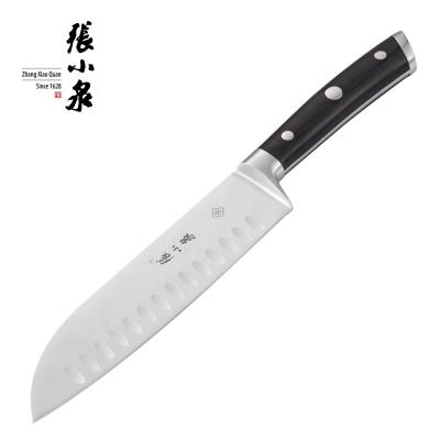 China Viable Santoku Knife Wide Blade Kitchen Knife For Meat 7 Inch Santoku Knife for sale