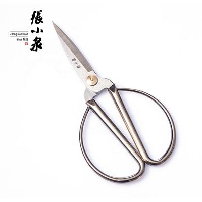 China Chinese Traditional Embroidery Gold Plated Sliver Cutting Scissors Alloy Tailor Scissors Wedding Scissors for sale