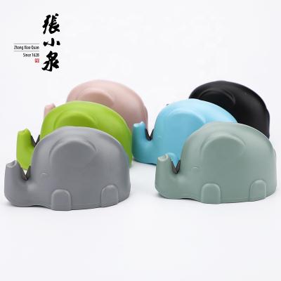 China New Viable Mode Household Mini Elephant Cartoon Pattern Manual Knife Sharpener for sale