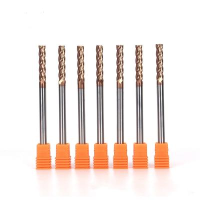 Chine Metal Machining EJ 6 Flute HRC58 Solid Carbide Roughing Finish Milling Cutter For Metal à vendre