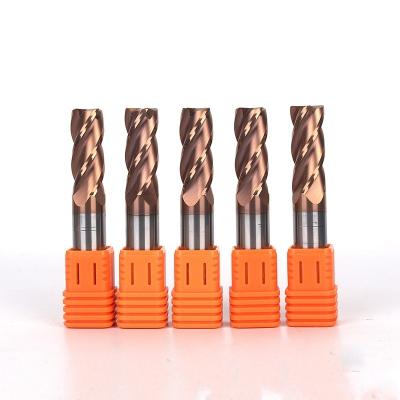 Cina Metal Machining EJ CNC Carbide Milling Cutter 3 Flute Endmill High Speed ​​For Aluminum in vendita