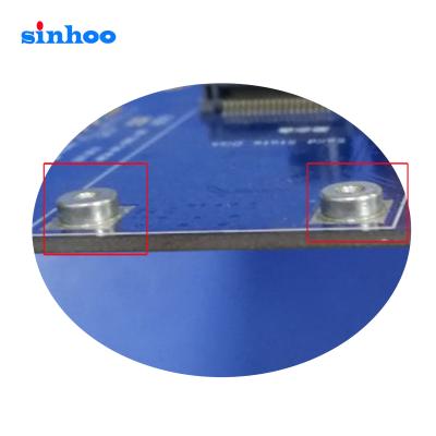 China Manufacturer SMTSO-M4-2ET Surface Mount Fasteners SMT Stud Nut STEEL For Auto Insert for sale