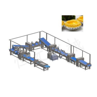 China Other China Manufacturer Supply Automatic Egg Tart Shell Making Machine Egg Tart Peel Machine Te koop