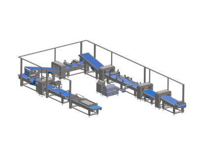 Cina Factory EGG SHELL TART PUFF PASTRY PRODUCTION LINE in vendita