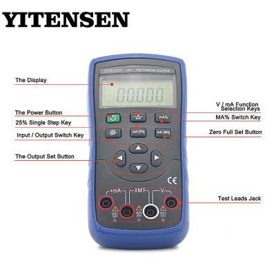 China YITENSEN 04+ Precision Calibrator Portable Multifunctional Process Tester 180*90*47mm for sale