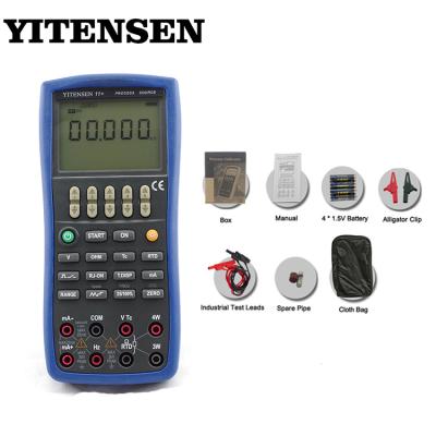 China YITENSEN 11+ Universal Testing Machine Thermocouple Signal Current And Voltage Calibrator for sale