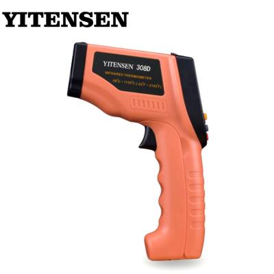 China YITENSEN 308D Laser LCD Digital Gun Type Infrared Digital Thermometer 141*60*200mm for sale