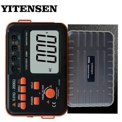 China YITENSEN 4105A 84.8*59.8mm Convenient Moisture-proof Measuring AC Voltage Ground Resistance Tester for sale