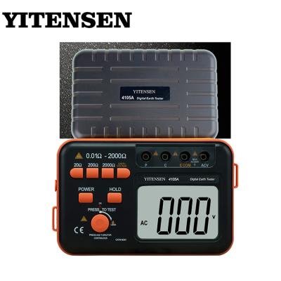 China YITENSEN 4105A 84.8*59.8mm Low Price Insulation Tester Megger Earth Resistance Tester for sale