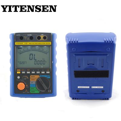 China YITENSEN 3125 Megger Short Current Insulation Resistance Tester 210mm(L)*155mm(W)*95mm(D) for sale