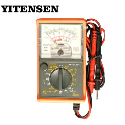 China YITENSEN 7001 Professional Protective Function Pocket Type Analog Multimeter 132 mm *76 mm *42mm for sale