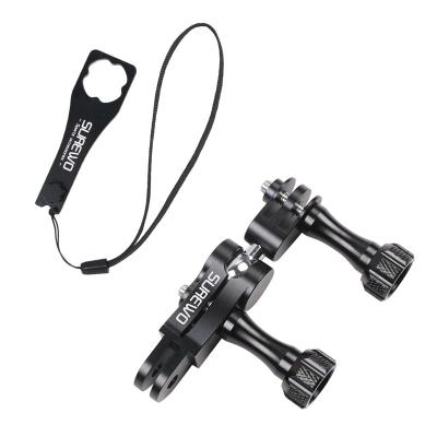 China Connect an action camera to a frame and other accessories. SUREWO Aluminum Pivot Arm Mount Swivel Extension Accessories for Camera GoPro Hero 7 6 5 Black DJI OSMO Action Camera and More for sale