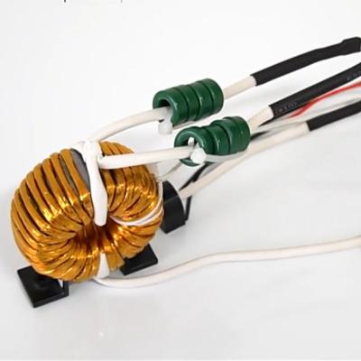 China 2kw High Frequency T63 For Pure Sine Wave Inverter Electric Welding Machine Silicon Steel Sheet Iron Core Hybrid Toroidal Transformer for sale