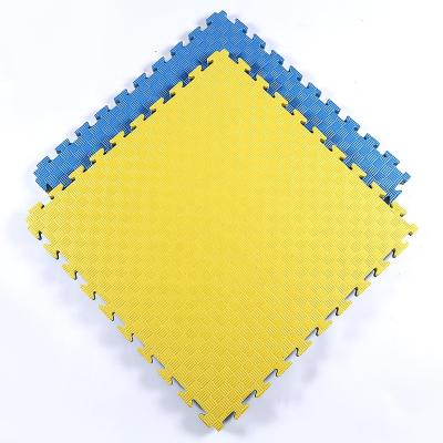 China Wholesale 100x100CM Eva Foam Martial Judo, Martial Arts, Taekwondo Mat Puzzle Tatami Floor Judo Wrestling Mat for sale