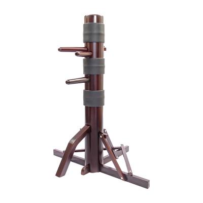 China Wingchun Wing Chun Dummy For Martial Arts Tripod Multicolor High Quality Wooden Material Practice Martial Arts Studios for sale