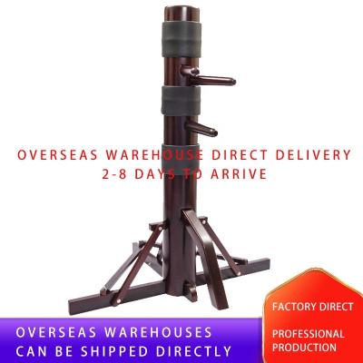 China China Martial Arts Studios Martial Arts Equipment Tripod Wing Chun Wooden Dummy For Martial Arts Practice for sale