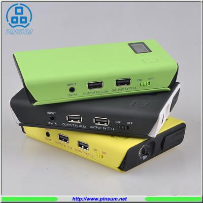 China 2016 new design 10500mAh car multi-function jump starter with LCD display for sale